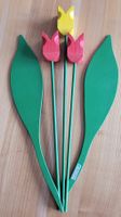 Deko-Tulpen aus Holz, von der Stiftung Brändi LU