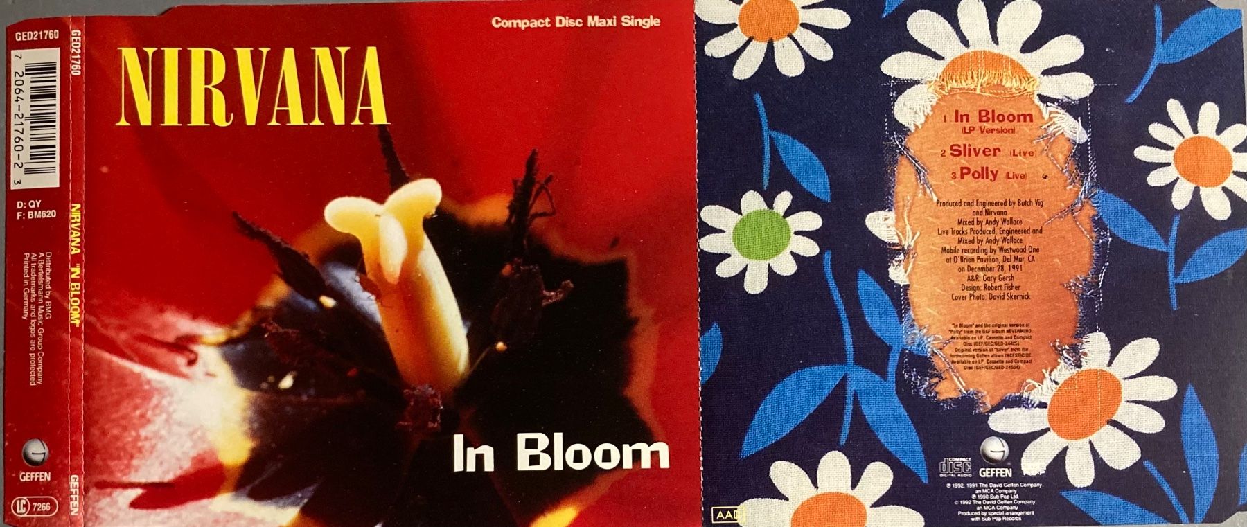 CDs: NIRVANA - BLOOM – D'occasion à Poliez-Pittet par Newtown-Records