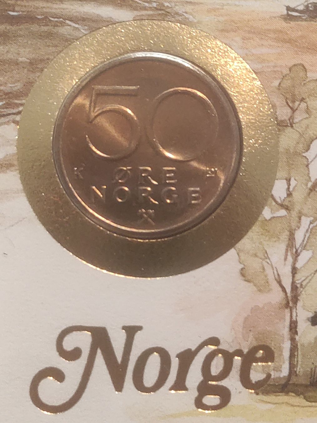 Tutti le monete: Münzbrief Norwegen 1987 – Usato da Zürich venduto da Hamaster 3