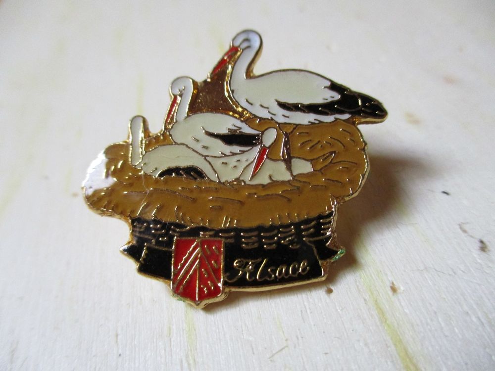 Storch Nest Vogel Pin (Neu (gemäss Beschreibung)) in Felsberg für CHF 0 ...