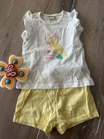 Sommer Set Gr. 80, Shirt & Shorts, Top Zustand!☀️☀️😎💛