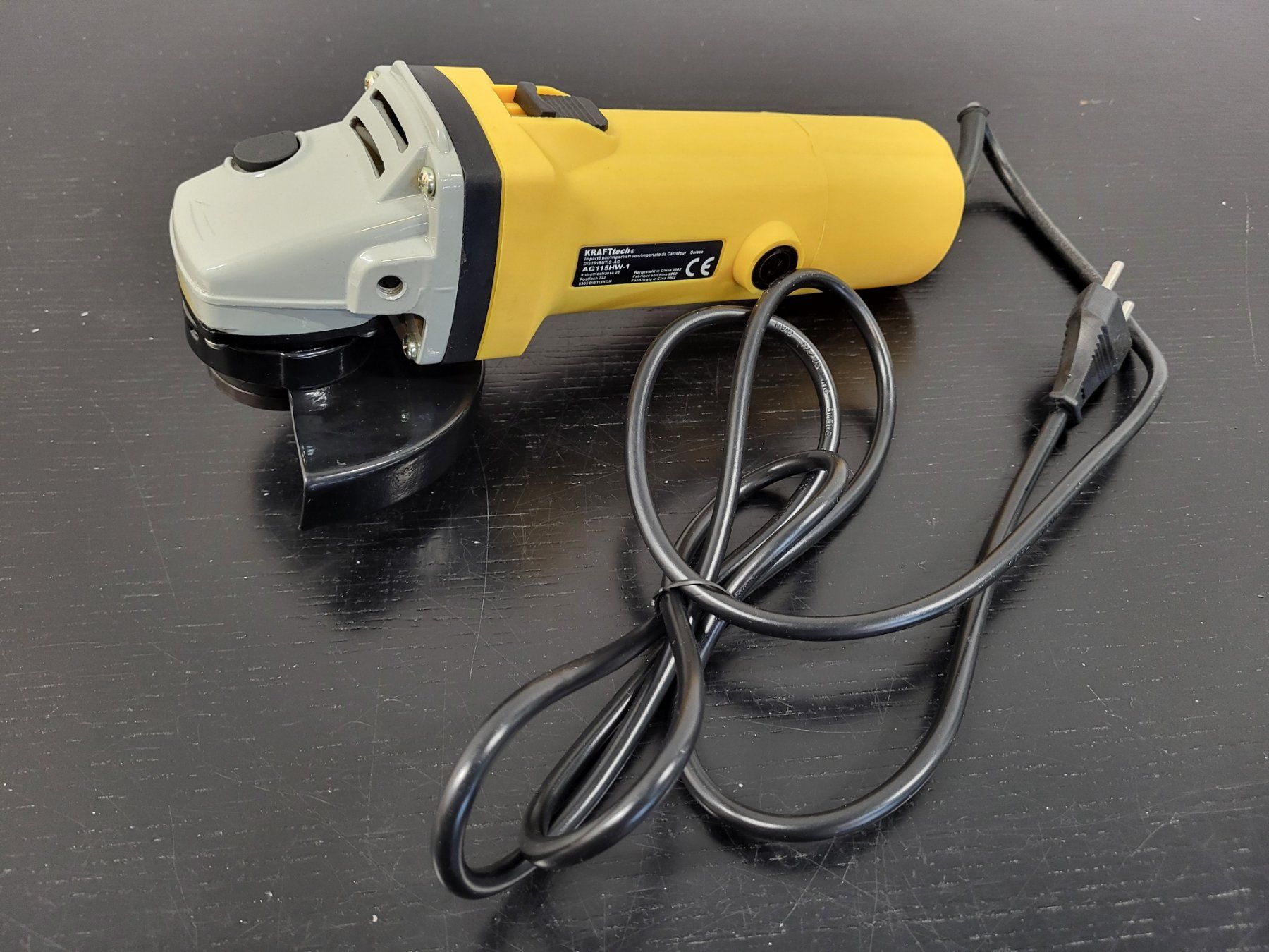 Schleifen & Polieren: Winkelscheifer AG115HW-1 von Krafttech – Neu (gemäss Beschreibung) aus Brügg BE von POU-BELLE 1