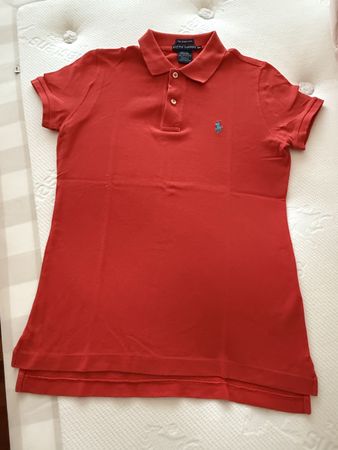 Ralph Lauren Polo Shirt, Coral, Women's Size Medium
