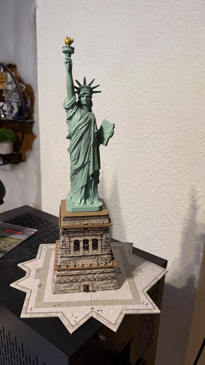 Puzzle: 3D Puzzle Buildings Set: Big Ben, Freiheitsstatue, One World – Usato da Brislach venduto da Jelejere1407 1