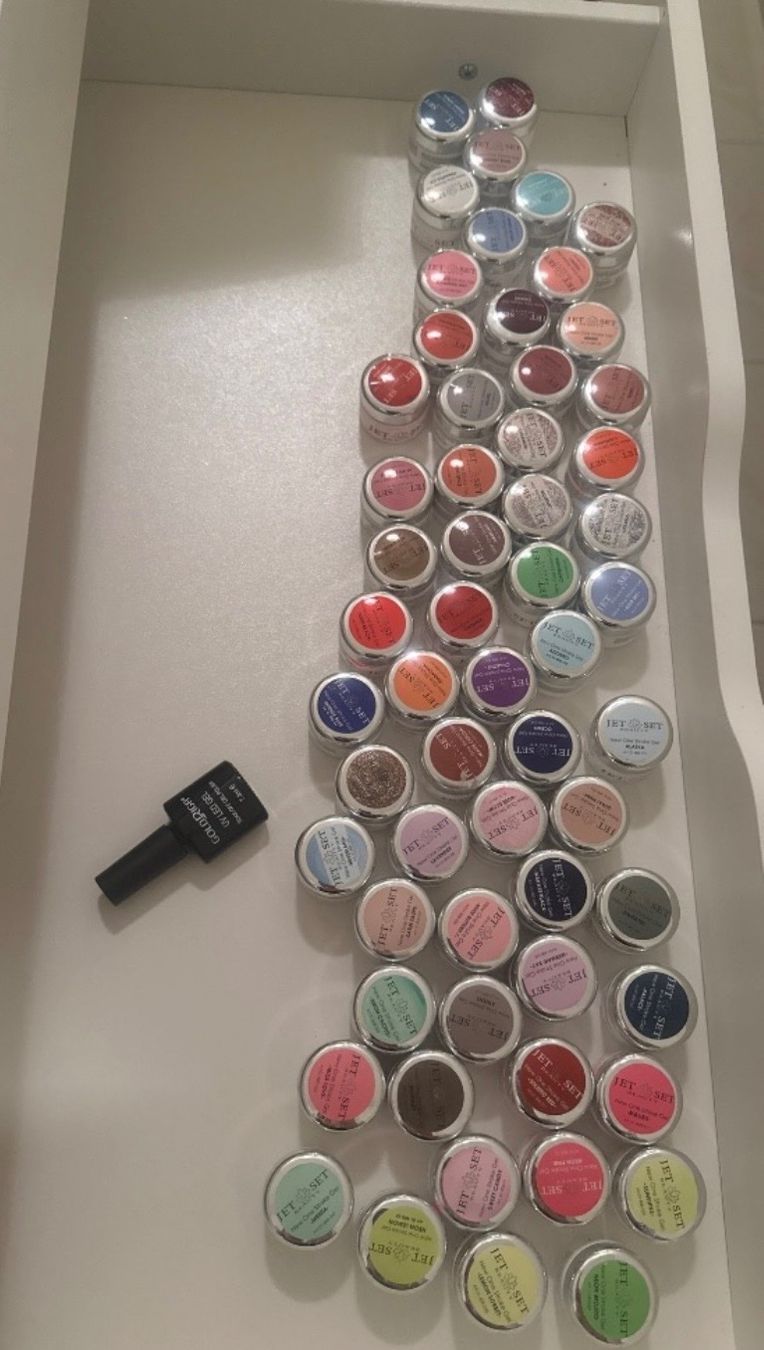 Nagellack: Aufbaugele, Gelfarben, Shellack, Glitzer, Schablonen ect. – Gebraucht aus Oensingen von NJakM