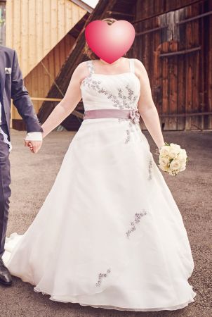 Brautkleid von Ladybird Gr. 46, inkl. Tuch