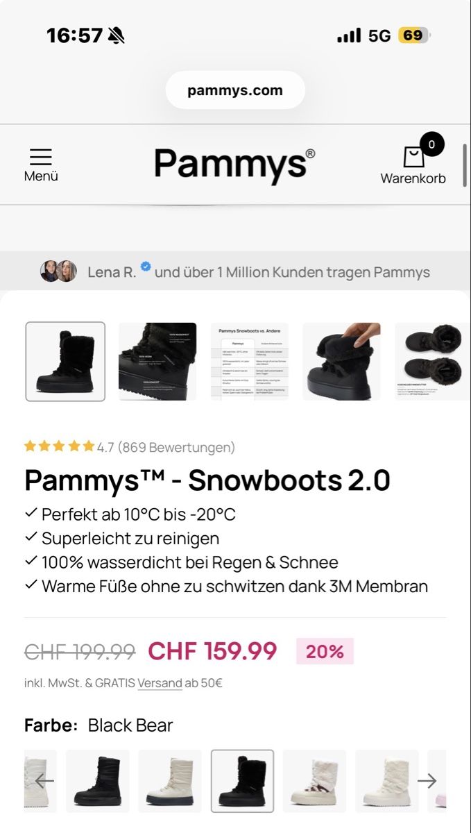Chaussures femmes: Pammy's Winterstiefel – Neuf avec emballage d'origine à Zürich par Smayli_95 2