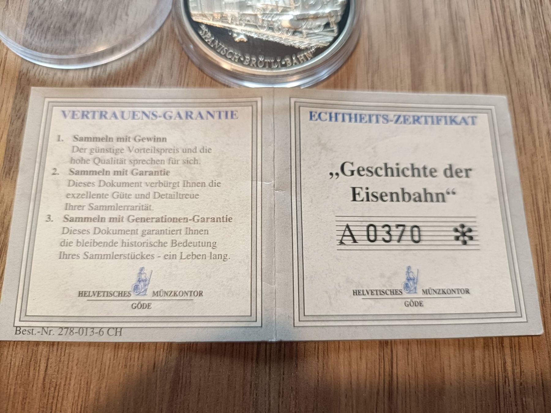 Médailles: 1 médaille ,, Spanish-Brötli-Bahn'' année 1998 – D'occasion à Sion par dav_96jh 3