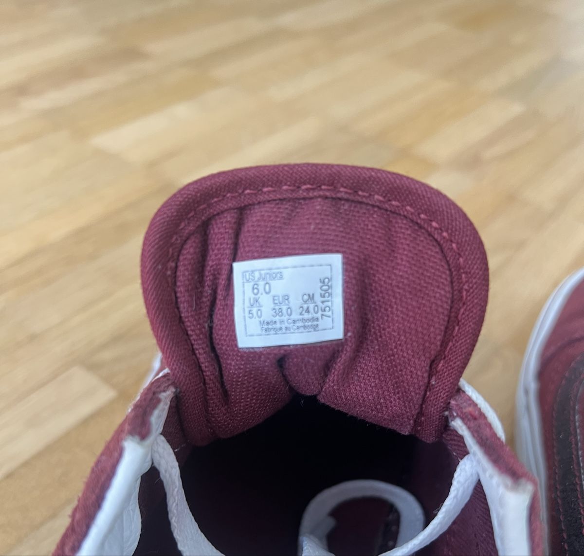Vans Scarpe da uomo: Rote Vans Gr. 38 – Usato da Nottwil venduto da Silke94 2