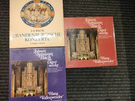 Schallplatten: Johann Sebastian Bach - Set 3 Stk