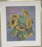 Bild Sonnenblume, Galerie Irma Meier, Füllinsdorf, 1956