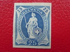 25Rp blau (Probe) Stehende ! Günstig