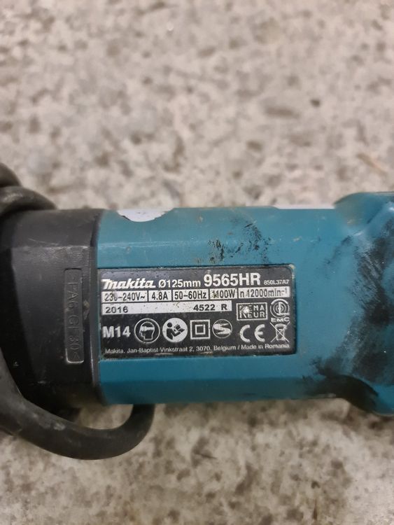 264. Makita 9565 HR Winkelschleifer ab 1.- (Gebraucht) in Necker für ...