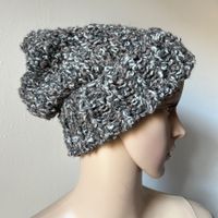 neuer VIVIAN GRAF Beanie grey/brown melange | Neupreis 120.-