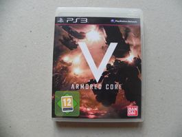 Krieg Game Sony Playstation PS3  Armored Core V Jahr 2012