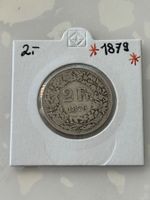 2 Franken 1879  sehr Rar