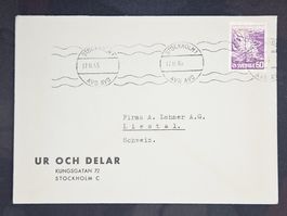 CL25 Enveloppe + Timbre Sverige / Suede 1965