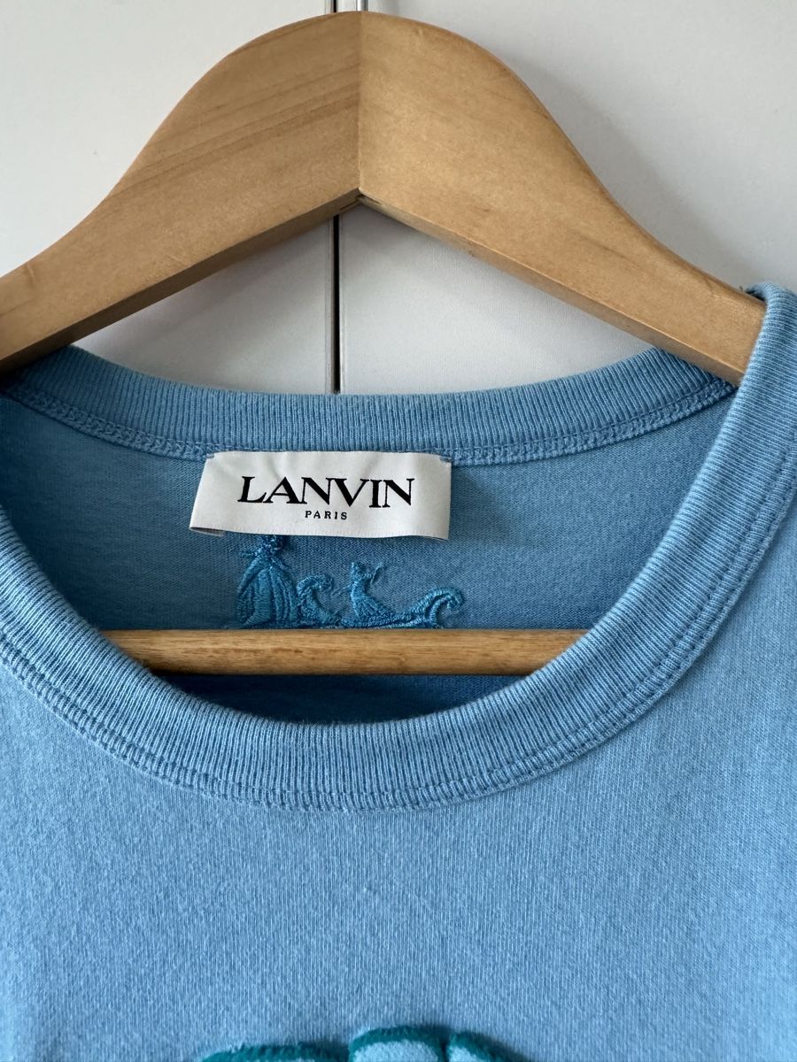 Lanvin T-Shirts: Lanvin blue T-shirt XS – Neu (gemäss Beschreibung) aus Genève von kam_m6mq 3