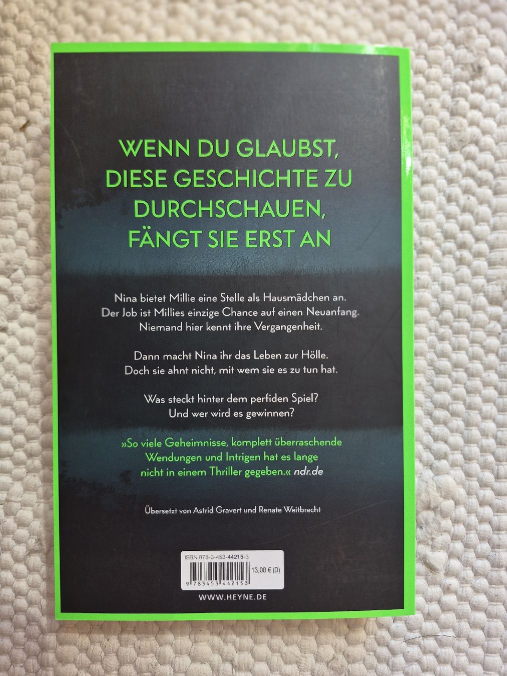 Libri: Mc Fadden, wenn sie wüsste – Usato da Lauterbrunnen venduto da MassimoNr.01 1