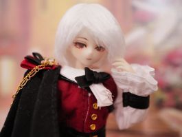 MJD/BJD 1/8 Puppe Mann im japanischen Anime OOAK Face Up