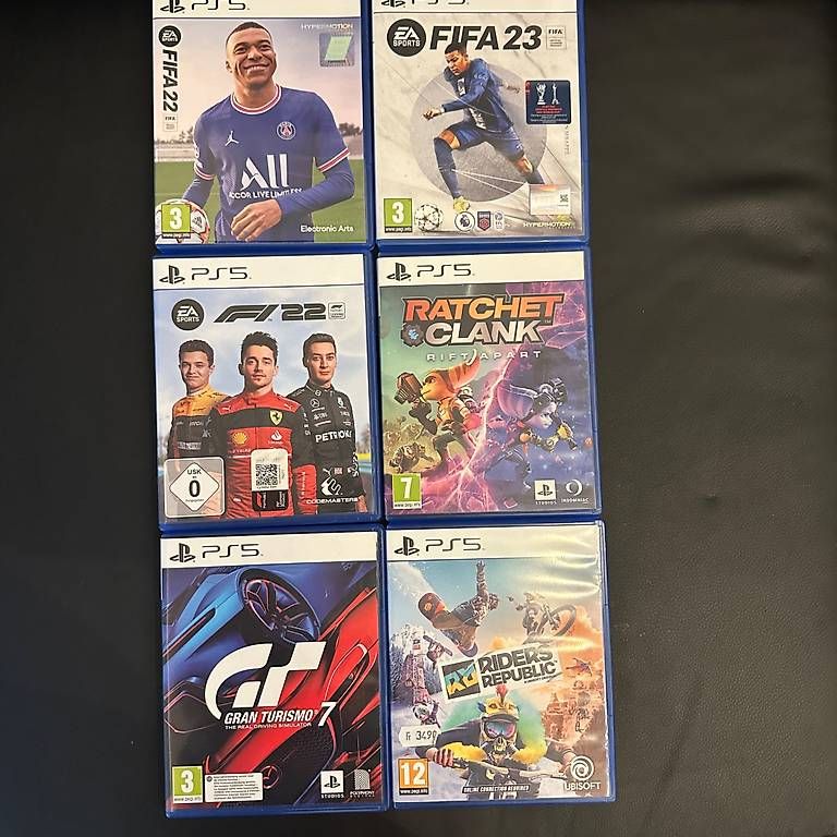 Jeux: 6 PS-5-Games – D'occasion à Oberuzwil par ret_x7js