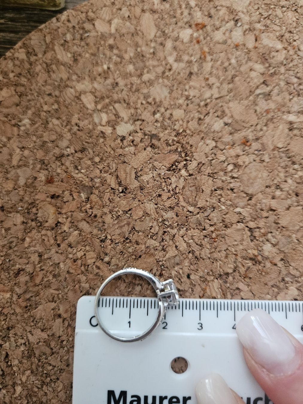 Anelli: Silber Ring mit Steinchen und Brilliant – Nuovo (secondo la descrizione) da Pratteln venduto da madi1990 5