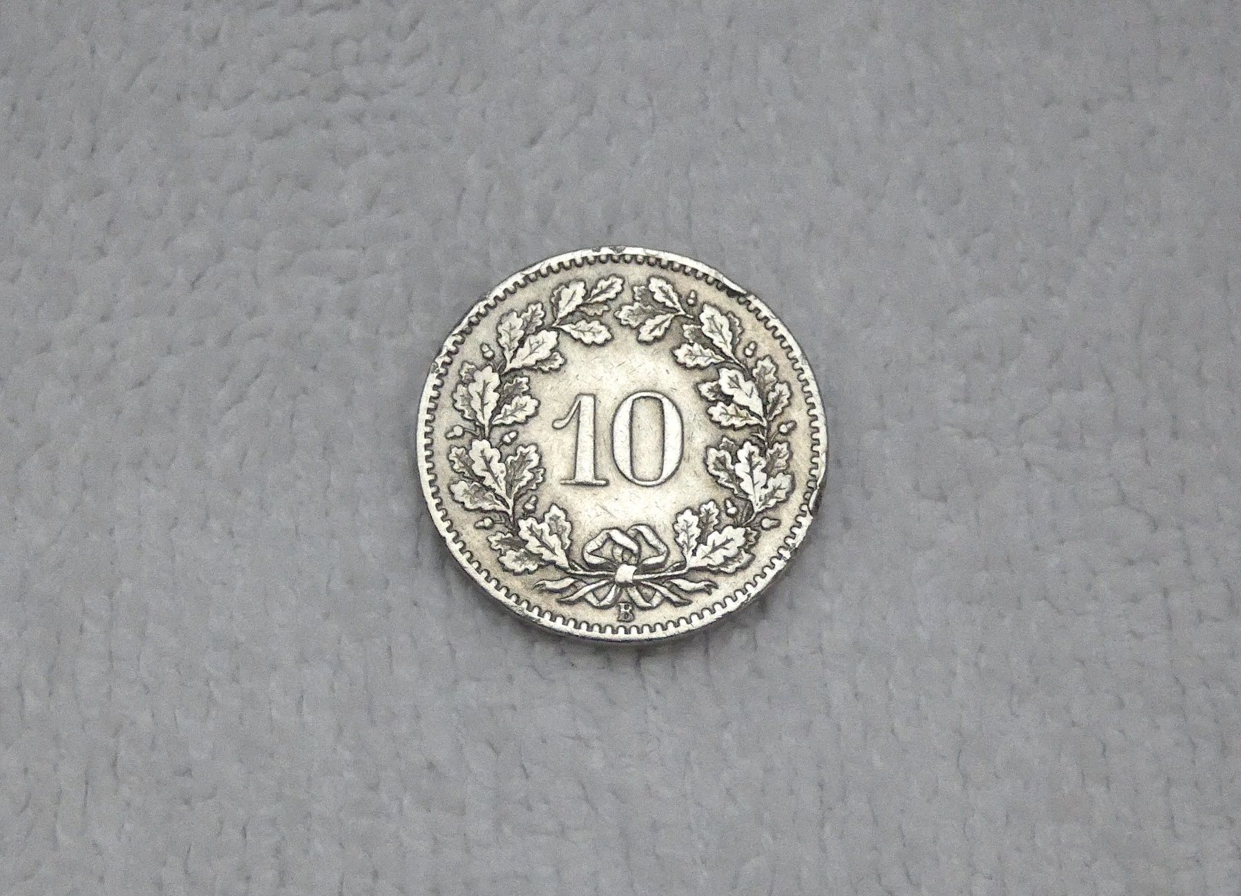 Tutti le monete: 10 centimes/rappen 1882 – Usato da Nyon venduto da Ilmi09 1