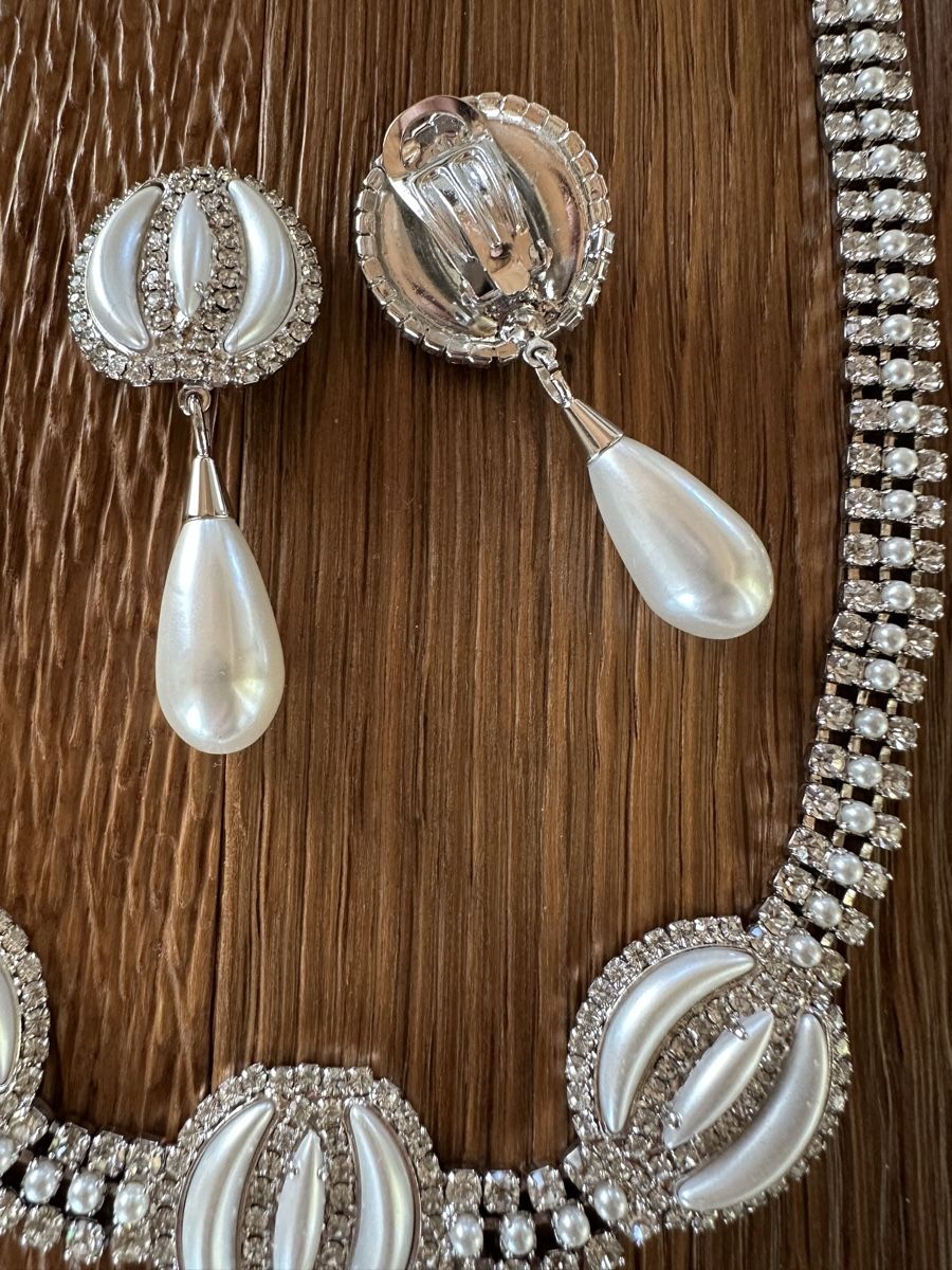Catenine: Brautschmuck Hochzeit 3 teiliges Set – Nuovo (secondo la descrizione) da Eich venduto da gabry68 6