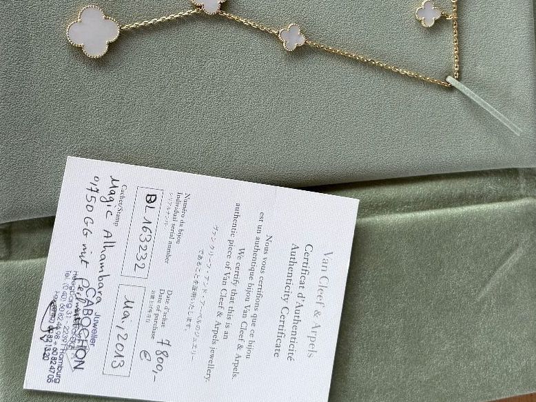 Van Cleef Ketten: Van Cleef & Arpels Collier Magic Alhambra 6 Motive – Neu (gemäss Beschreibung) aus Reigoldswil von benja01 4