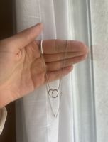 Georg Jensen Offspring Heart Necklace Sterling Silver 925