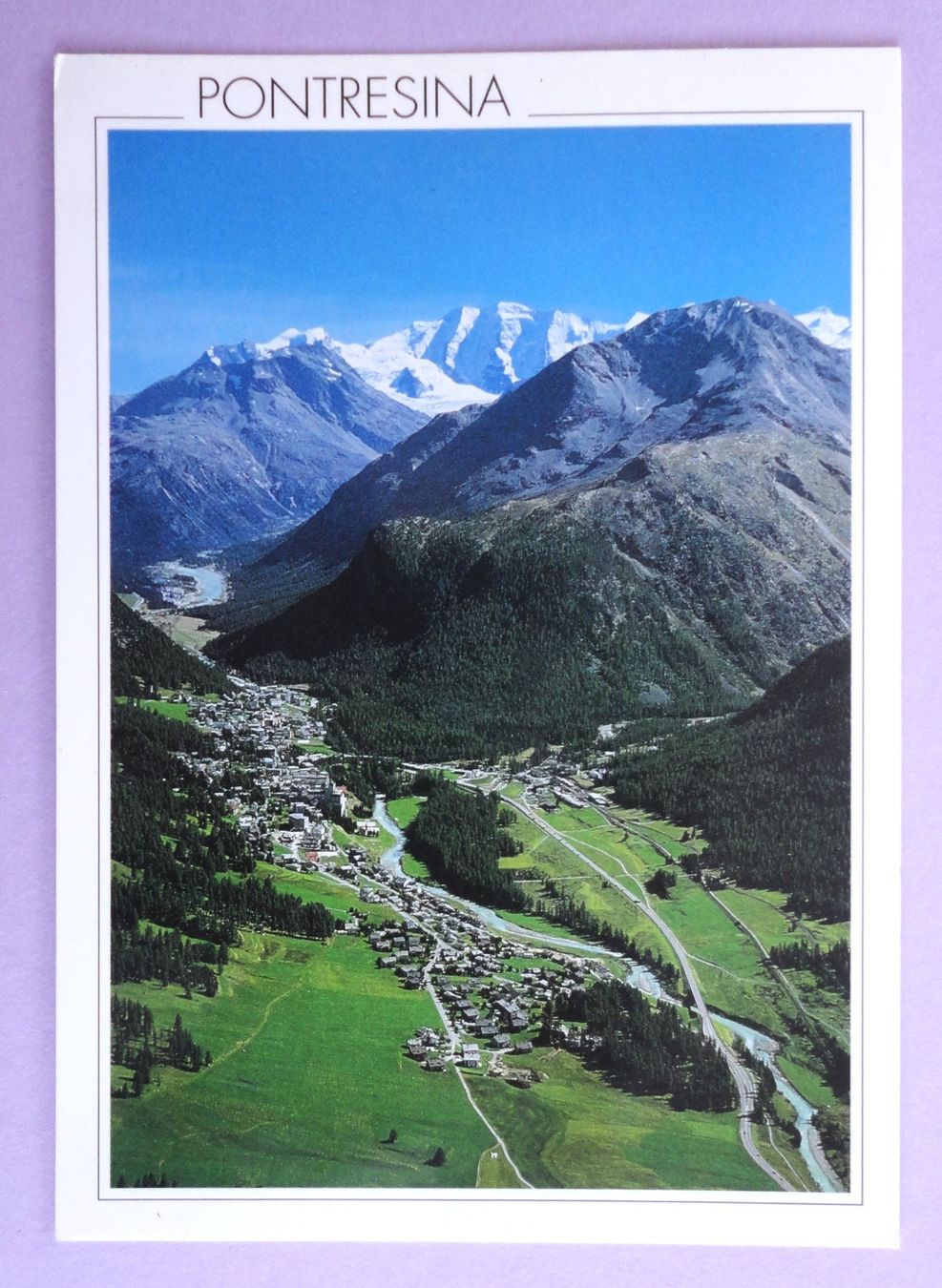 Cartoline postali: Pontresina 1806 m ü.M. – Usato da Fétigny venduto da Billy2miny