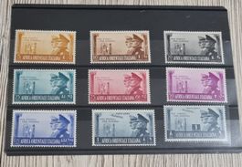 timbres italien africa orientale italiana serie complète