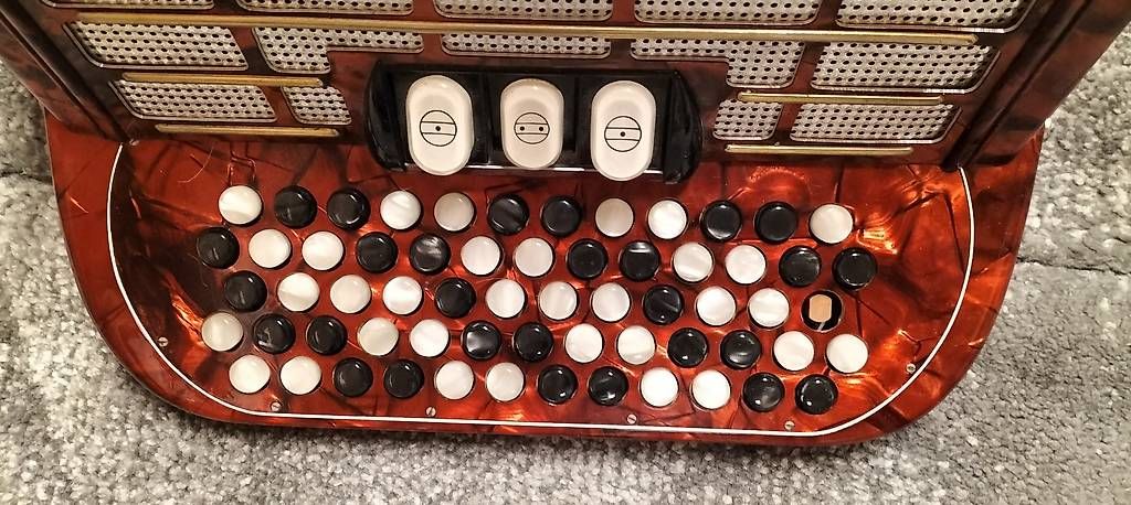 Strumenti musicali: Akkordeon Piccolo Hohner – Usato da Steinach venduto da Tsgweh 1