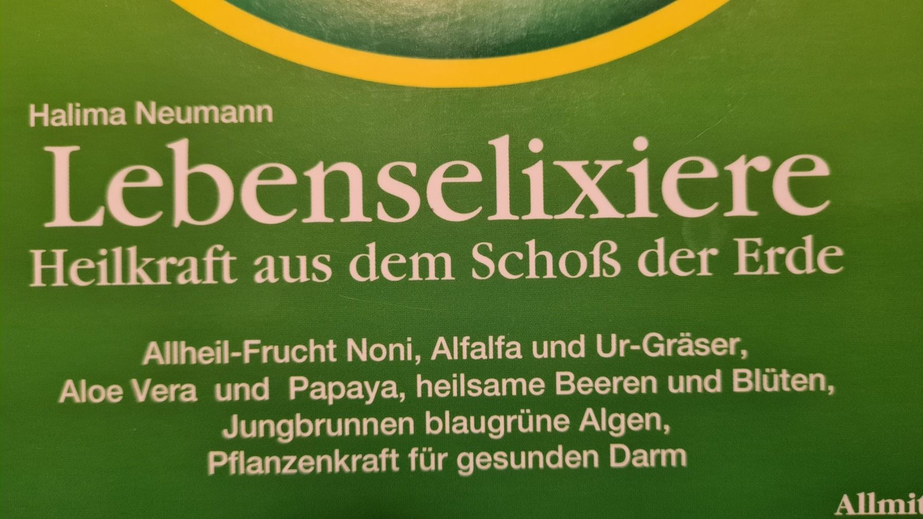 Bücher: Lebenselixiere - Heilkraft – Gebraucht aus Steinach von lesefieber 2