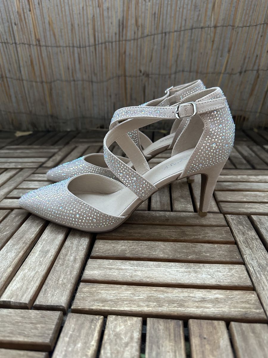 Graceland Damenschuhe: Pumps Glitzer/Strass Gr.38 – Neu und originalverpackt aus Zürich von sar_v6x8 2