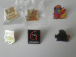 Pin diverse 6 Stück