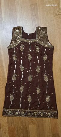 Chudithar set/top/bluse/kleid