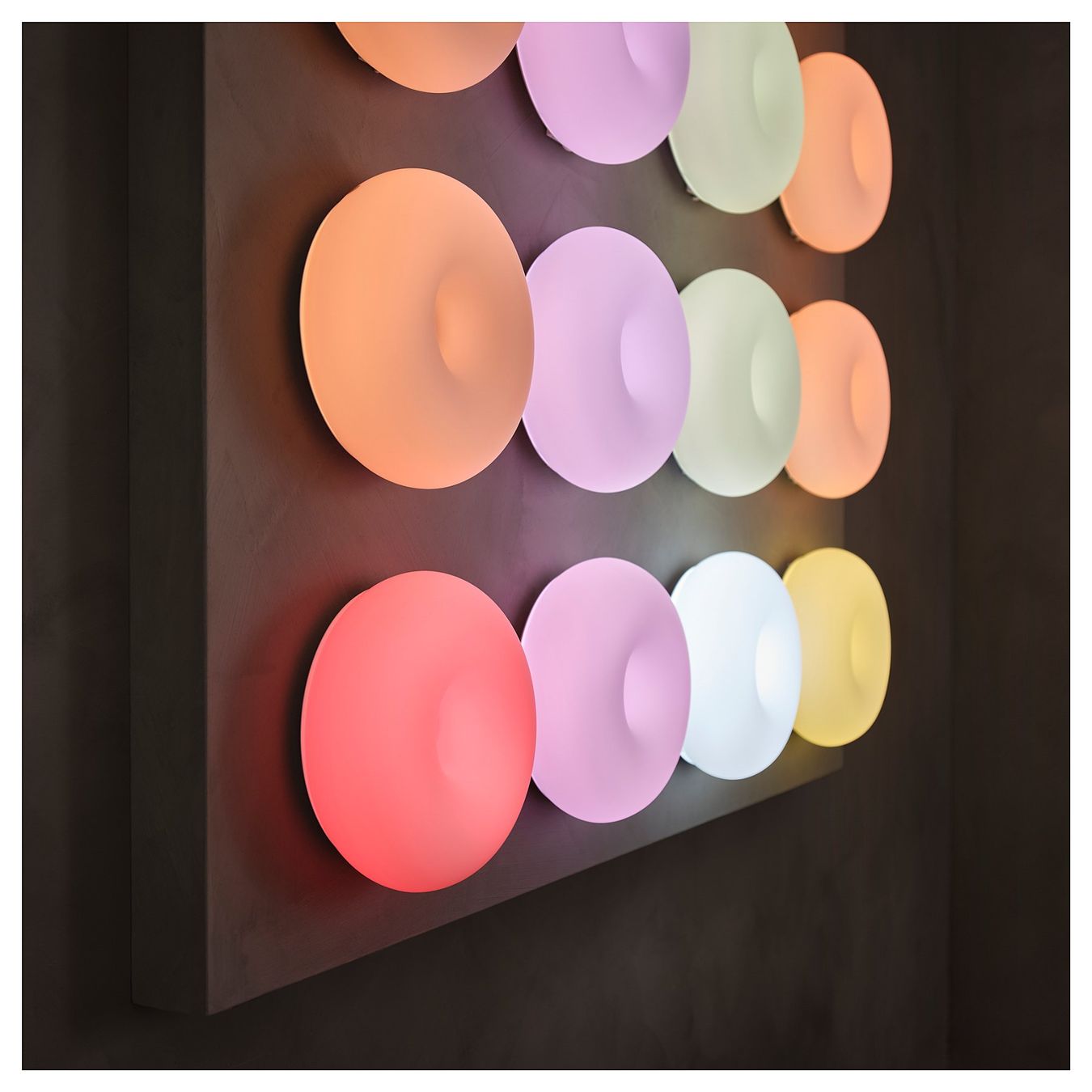 Ikea Lampade: IKEA VARMBLIXT Tisch-/Wandleuchte, LED, dimmbar smart/Glas – Nuovo (secondo la descrizione) da St. Gallen venduto da IKEA_St.Gallen 3
