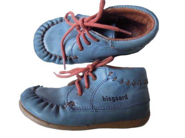 Bisgaard Scarpe da uomo: weiche BISGAARD Gr. 25 Leder Halbschuhe blau NP80.-+ – Usato da Basel venduto da frausommerwind 1