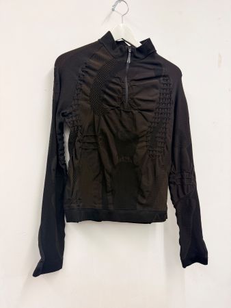 ROA Hiking 3D Knit Half-Zip Pullover – Brown/Black – XS/S