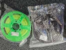 2x PLA Filament Restposten / offene Rollen 1.75 mm