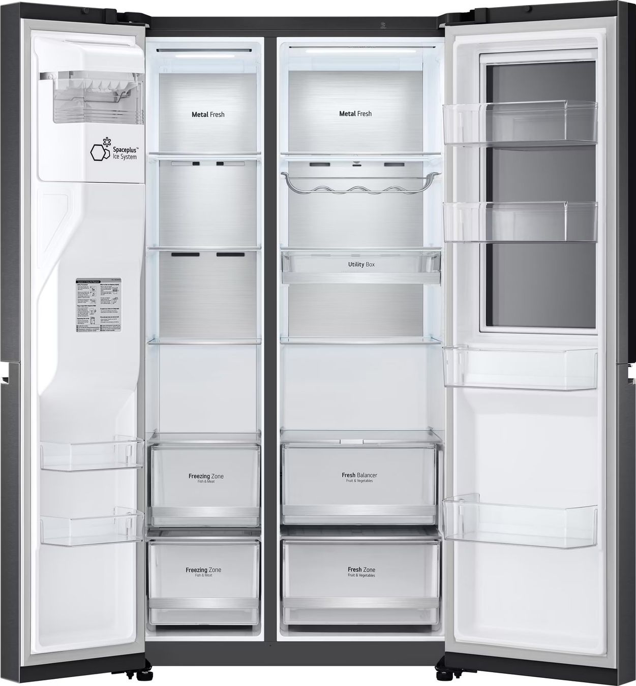 LG Frigoriferi: LG Side-by-Side Kühlschrank/ GSXV90MCAE – Nuovo e nell'imballaggio originale da Münchenstein venduto da KultForm 2