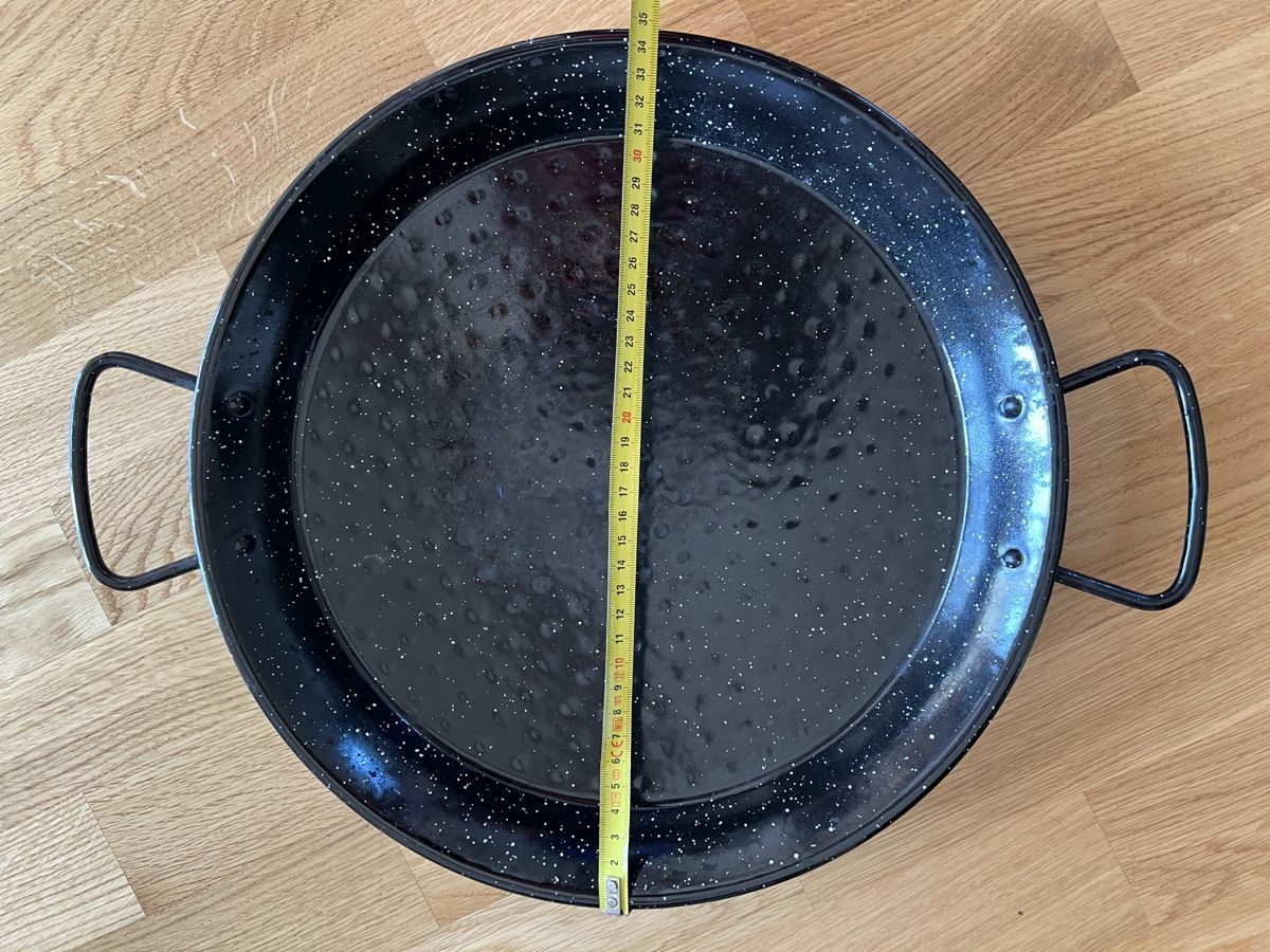 Padelle: Paella Pfanne, Durchmesser 35cm – Usato da Basel venduto da clembou