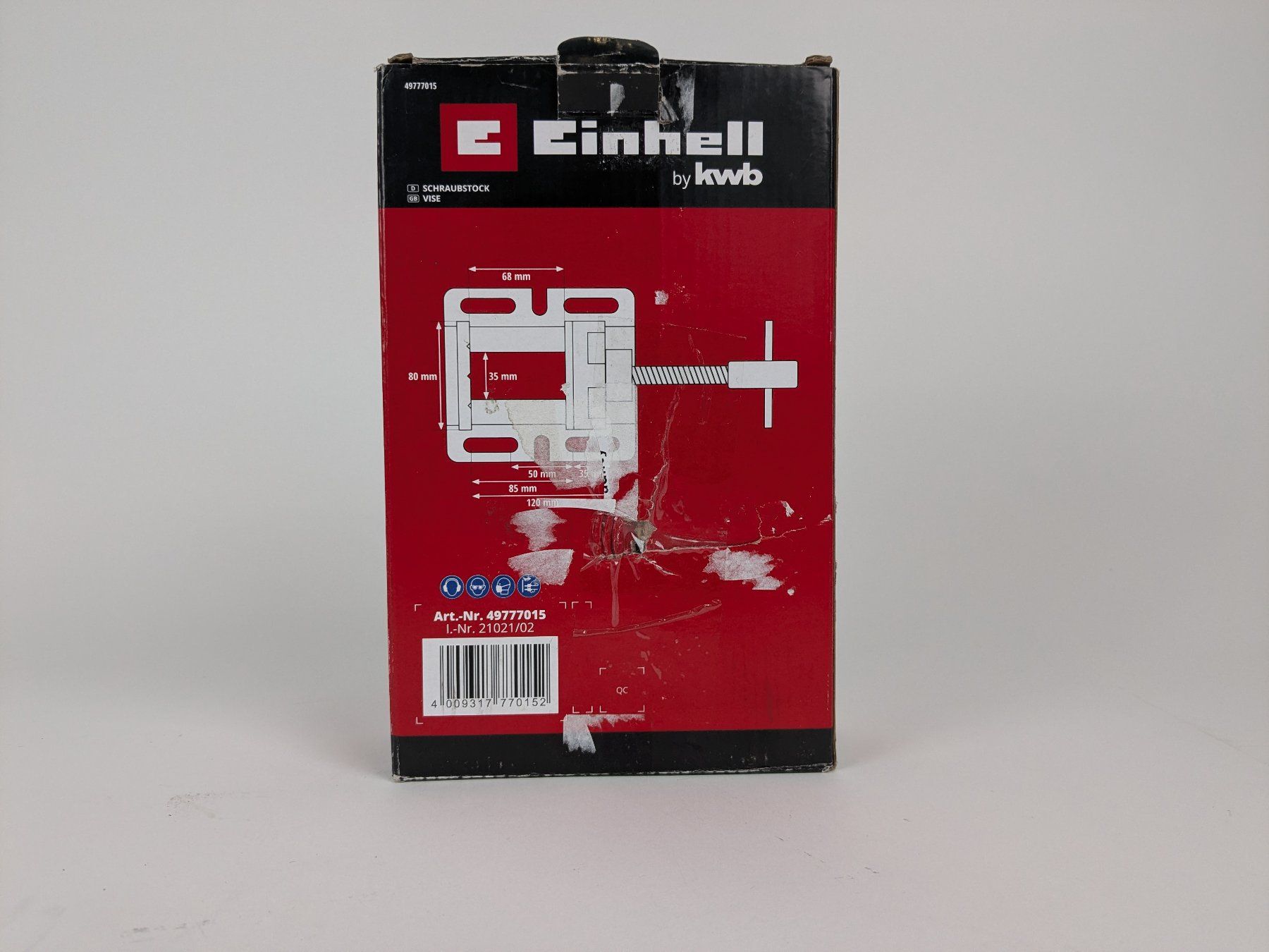Einhell Tutti gli attrezzi: EINHELL Schraubstock 68mm – Nuovo (secondo la descrizione) da Dintikon venduto da Restwert_Dintikon 6