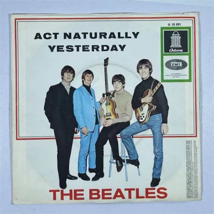 Dischi in vinile: Single: THE BEATLES - Act Naturally / Yesterday – Usato da Frenkendorf venduto da Yard-Sale-2000 1