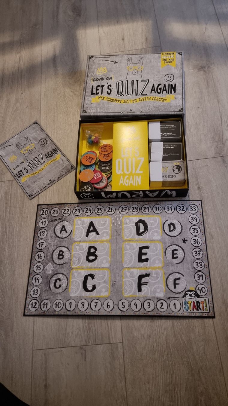 Giochi: lets Quiz Again neuwertig  – Nuovo (secondo la descrizione) da Wigoltingen venduto da Zuckerfee84 1
