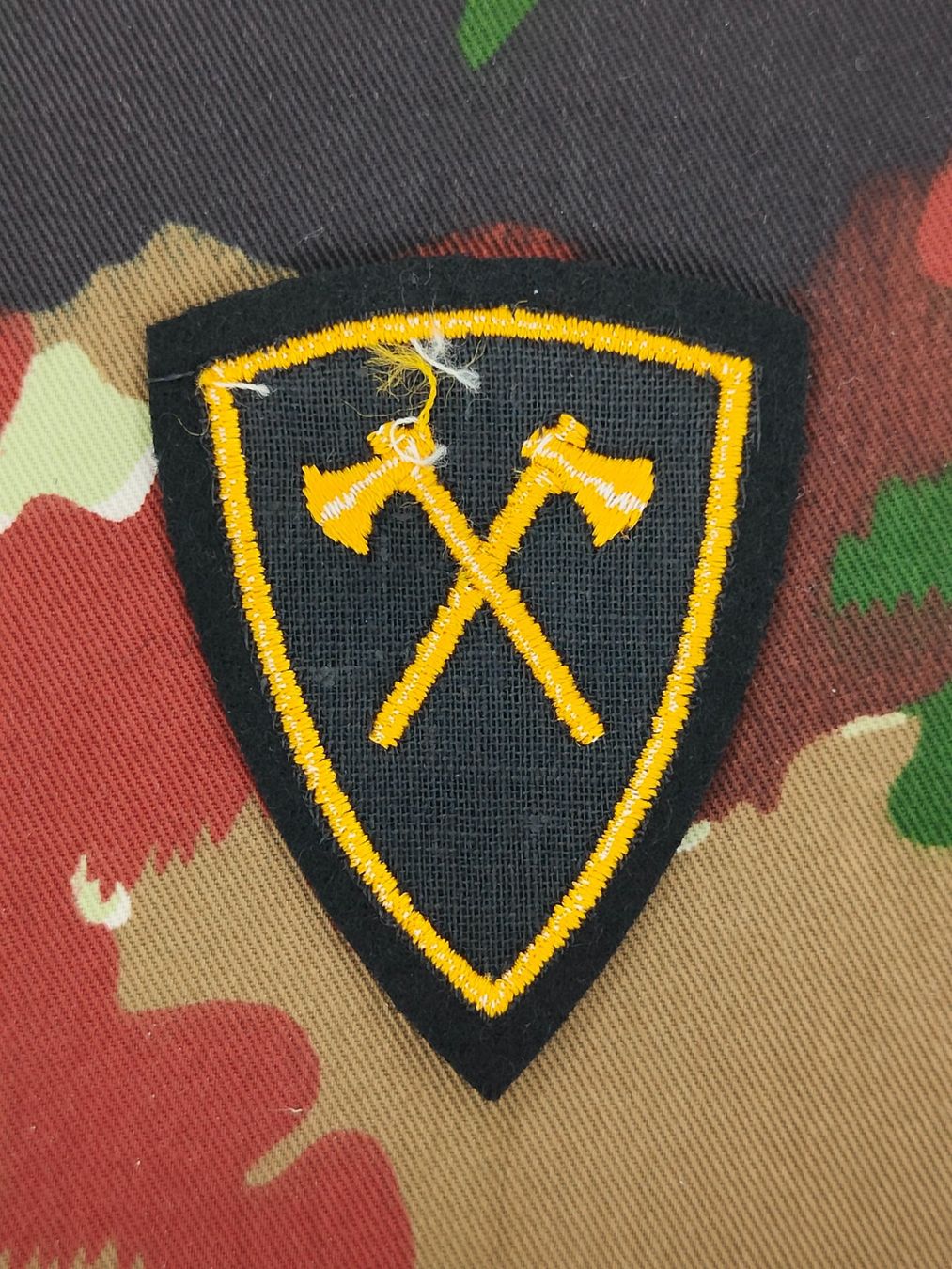 Schweizer Armee Placchette & Badge: Funktionsabzeichen Bauchef Ord. 1995 – Usato da Bauma venduto da SwissMilitaria 1