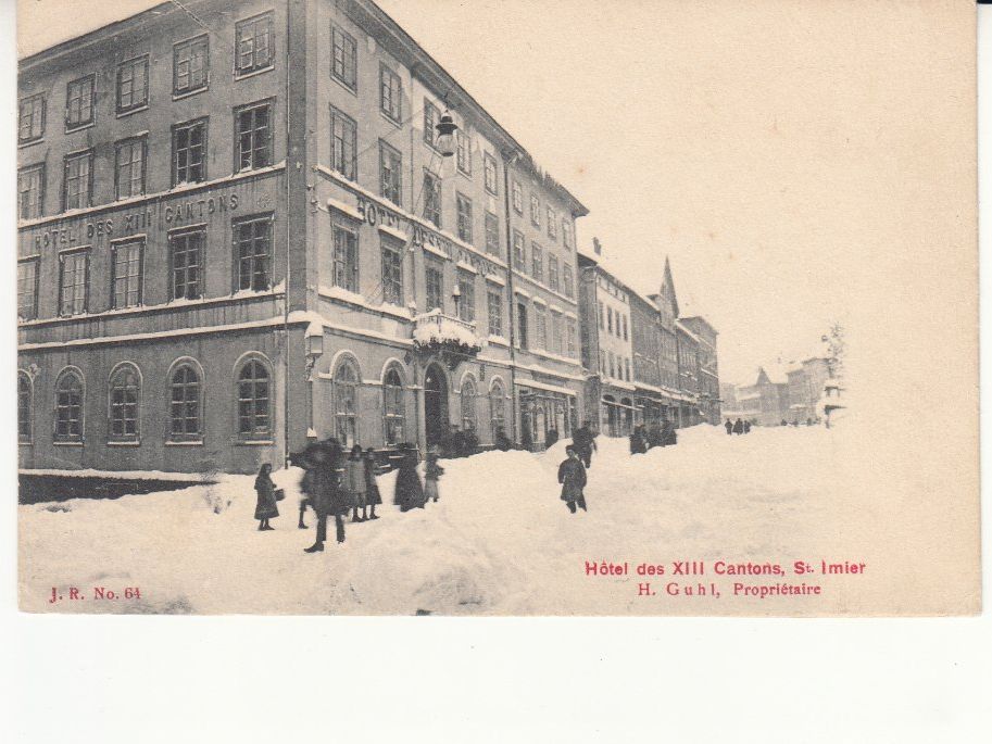 Ansichtskarten: St. Imier 1911 – Gebraucht aus Bürglen TG von StampGraf