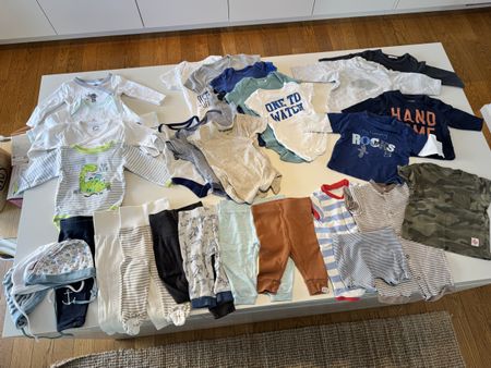 Baby Clothes 30 items Bodysuits, Pants, Shirts, Hats 62/68