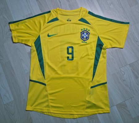 Nike 2002 Brasilien Trikot Ronaldo Grösse M